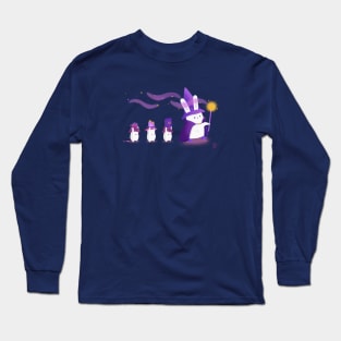 Bunny Witch and mushroom helpers Long Sleeve T-Shirt
